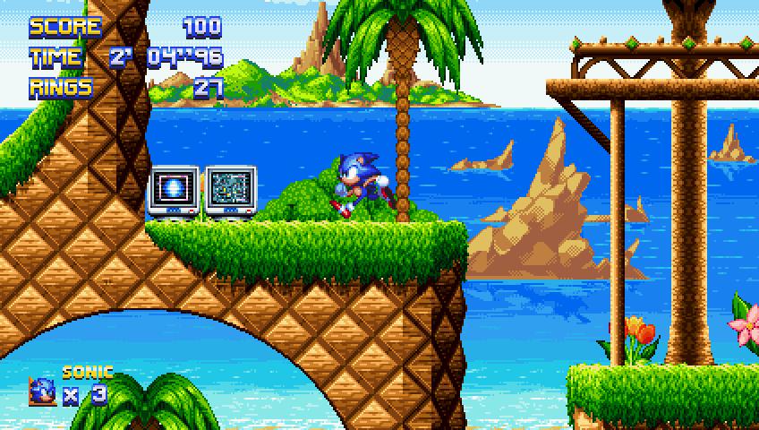 Sonic-Galactic-scrrenshot-1 Découvrez Sonic Galactic : la démo fan-made rétro de SEGA