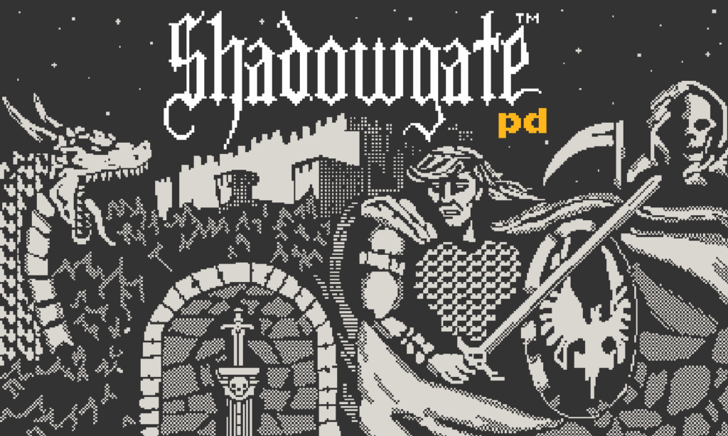 Shadowgate-PD-key-art-1024x614 Playdate : La Petite Console Jaune à Manivelle qui Redéfinit le Rétrogaming Moderne