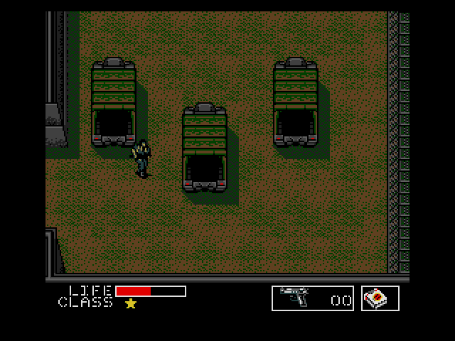 MetalGear-TTE000 Metal Gear débarque sur Sega Mega Drive