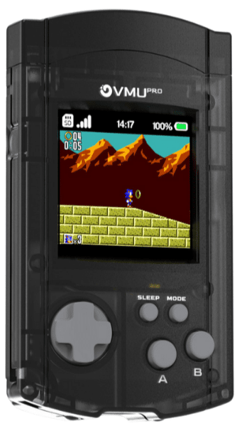 VMU-Pro-16bits VMU Pro : La Carte Mémoire Dreamcast Polyvalente Annonce Son Prix