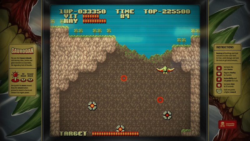 gaurodan-10 Gaurodan : Douze ans après, le kaiju shmup se refait une beauté