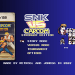 Bannière SNK vs CAPCOM Stronger Edition (Box Art générée par IA)