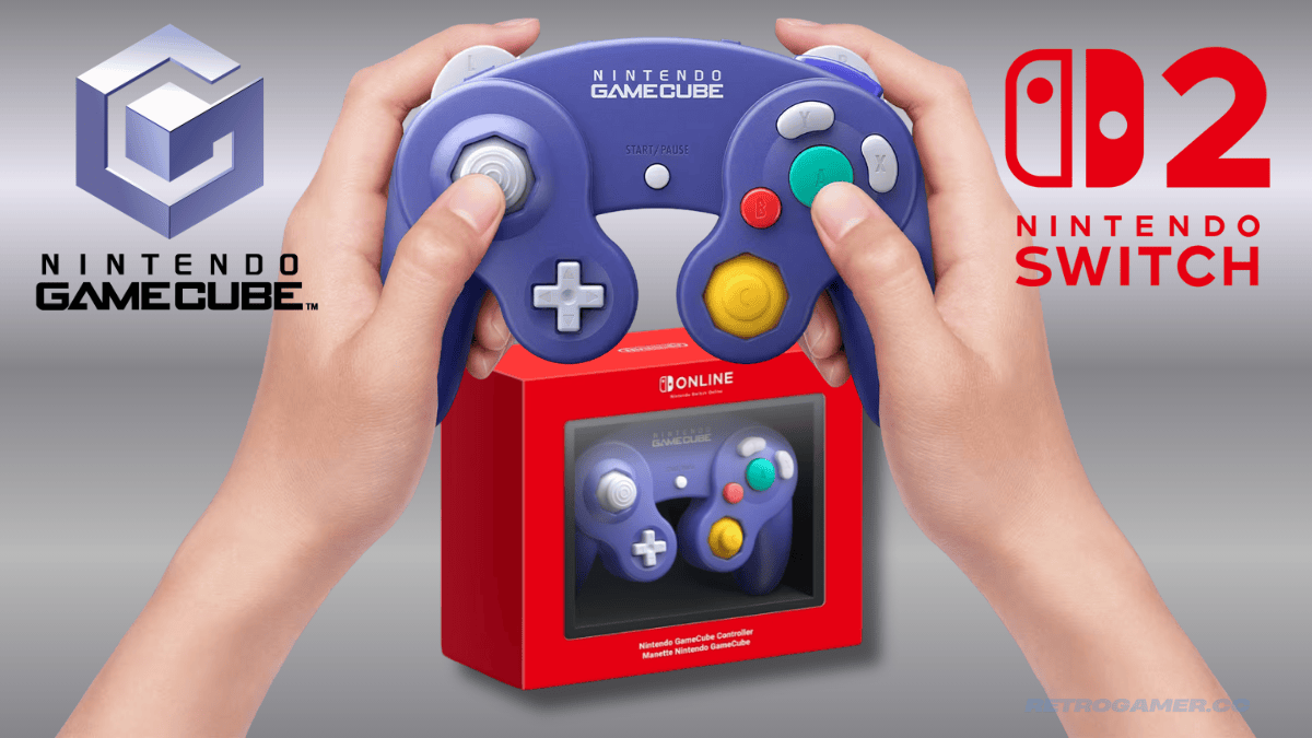 Bannière manette Gamecube Switch 2