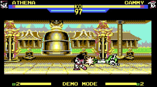 screenshot-1 SNK vs CAPCOM s'offre une "Stronger Edition" sur C64 et C128