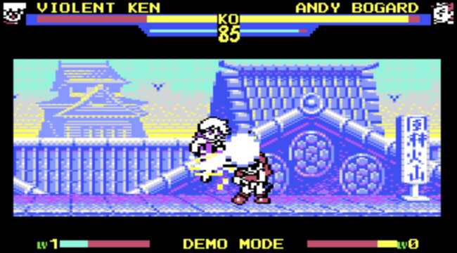 screenshot-2 SNK vs CAPCOM s'offre une "Stronger Edition" sur C64 et C128