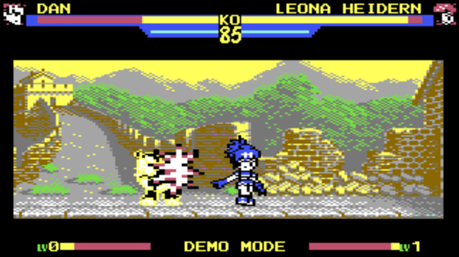 screenshot-5 SNK vs CAPCOM s'offre une "Stronger Edition" sur C64 et C128