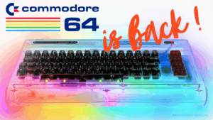 Bannière Commodore 64 is back