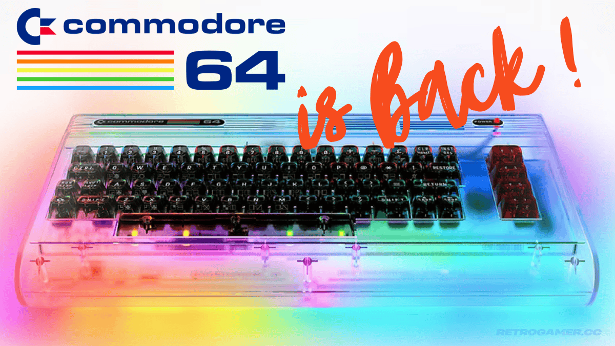 Bannière Commodore 64 is back