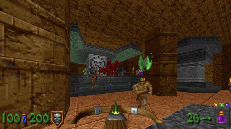 Heretic-2 Heretic et Hexen Reviennent en Version Remasterisée !