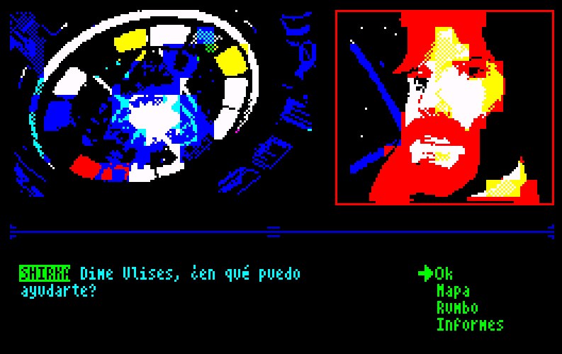 Odyssey-31-3 Un nouveau jeu Ulysse 31 débarque sur ZX Spectrum