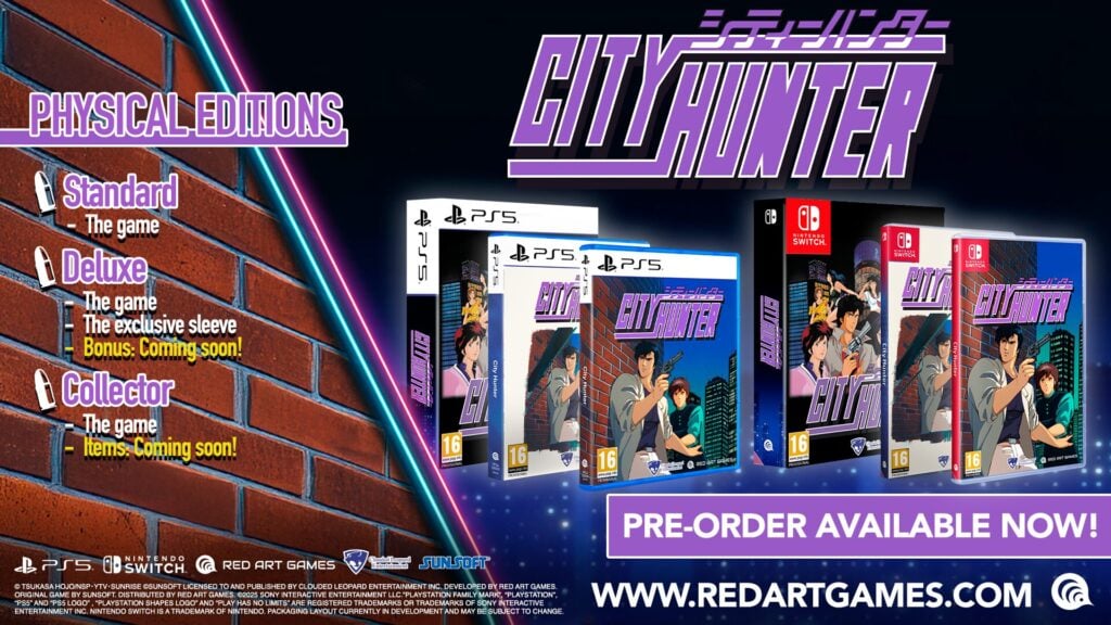 City-Hunter_coll Le jeu City Hunter (Nicky Larson) de 1990 revient sur consoles et PC !