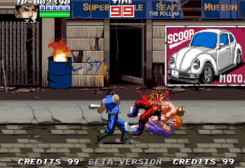 i1bks5 Double Dragon One : Le beat 'em up Neo Geo que l'on attendait.