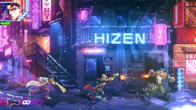 screen-1 Neon Inferno : Le retour du run-and-gun en 32-bit !