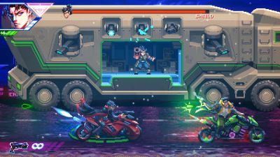 screen-3 Neon Inferno : Le retour du run-and-gun en 32-bit !