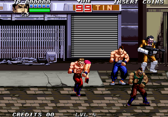 yWC55C Double Dragon One : Le beat 'em up Neo Geo que l'on attendait.