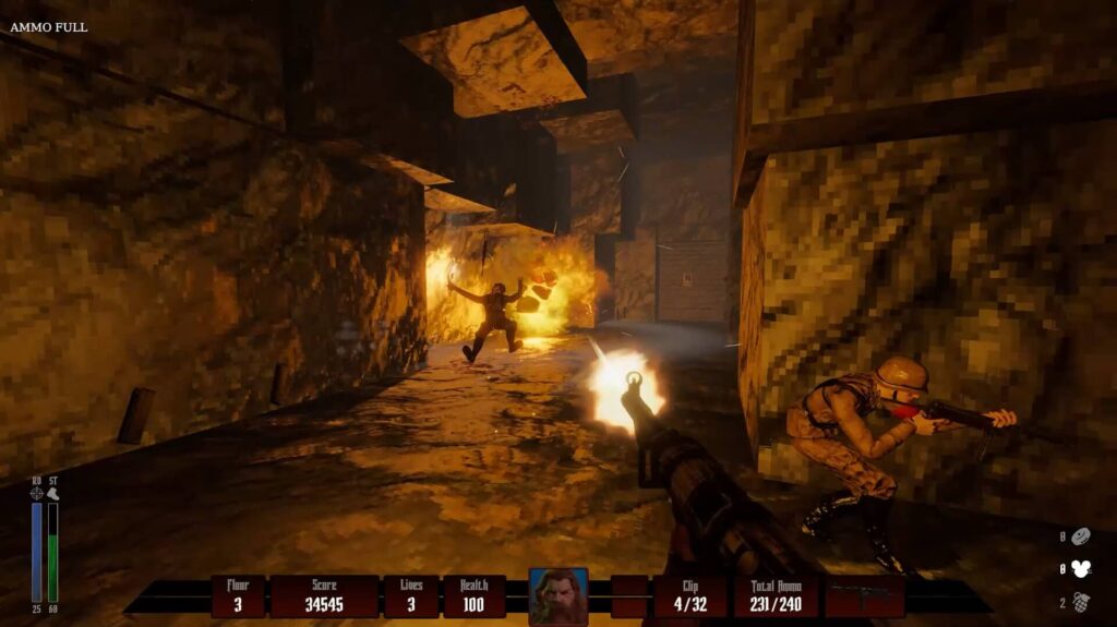 Darkenstein-3D-Screen-2-1024x575 Darkenstein 3D : Le 'Boomer Shooter' Gratuit sur Steam Qui Ressuscite l'Esprit Wolfenstein