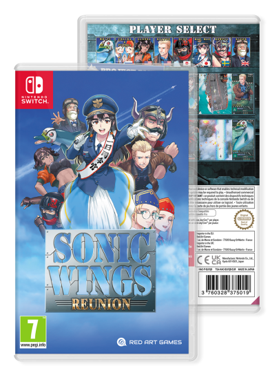image-edited Sonic Wings Reunion (Aero Fighters) s'offre des éditions physiques sur Switch et PlayStation
