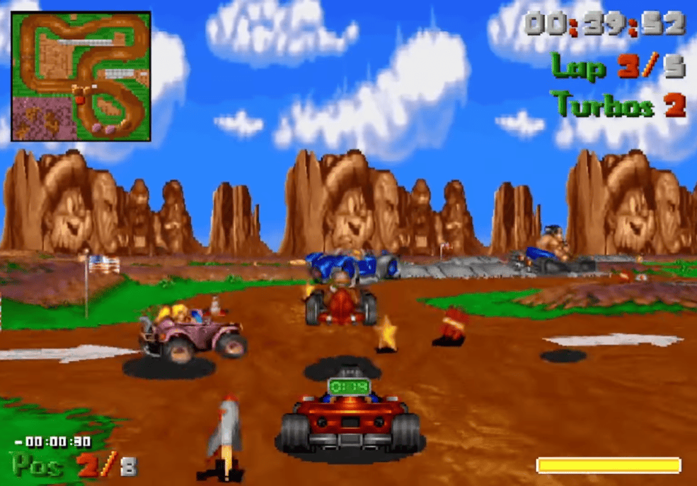 Street-Racer-Screenshot-1 Street Racer de retour : La collection qui réunit les versions 16-bit et MS-DOS !