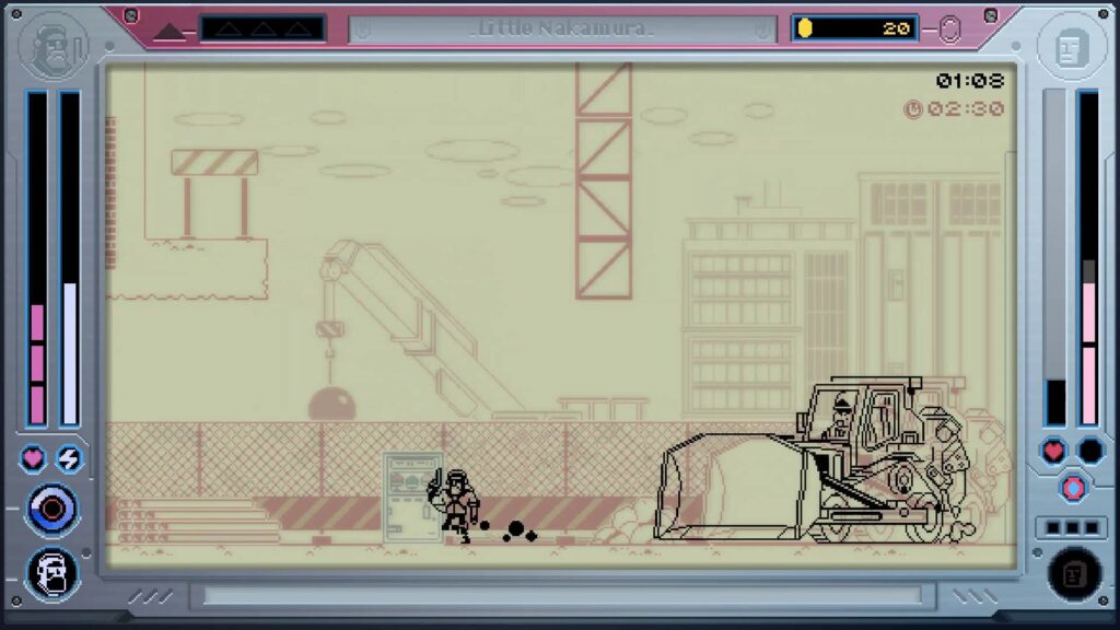 Screenshot-1-Futur-Knight-1024x576 Future Knight : L'esthétique Game & Watch au service d'un nouveau run 'n' gun !