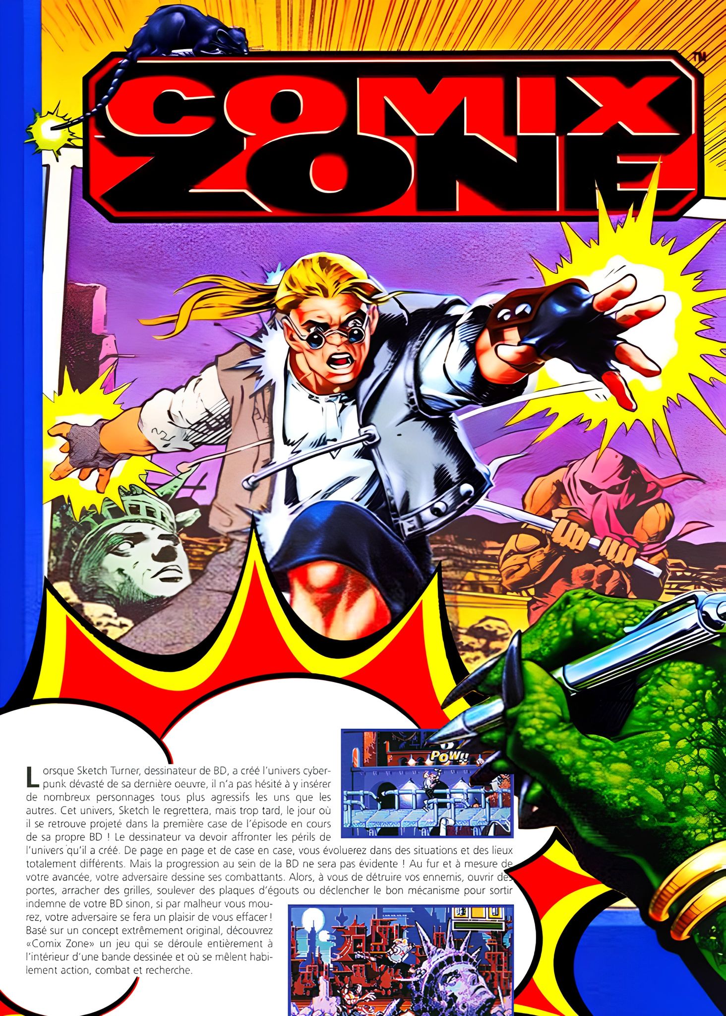 Comix-Zone-apres-web Les Beat them all dans la presse, la passion est plus que jamais présente !
