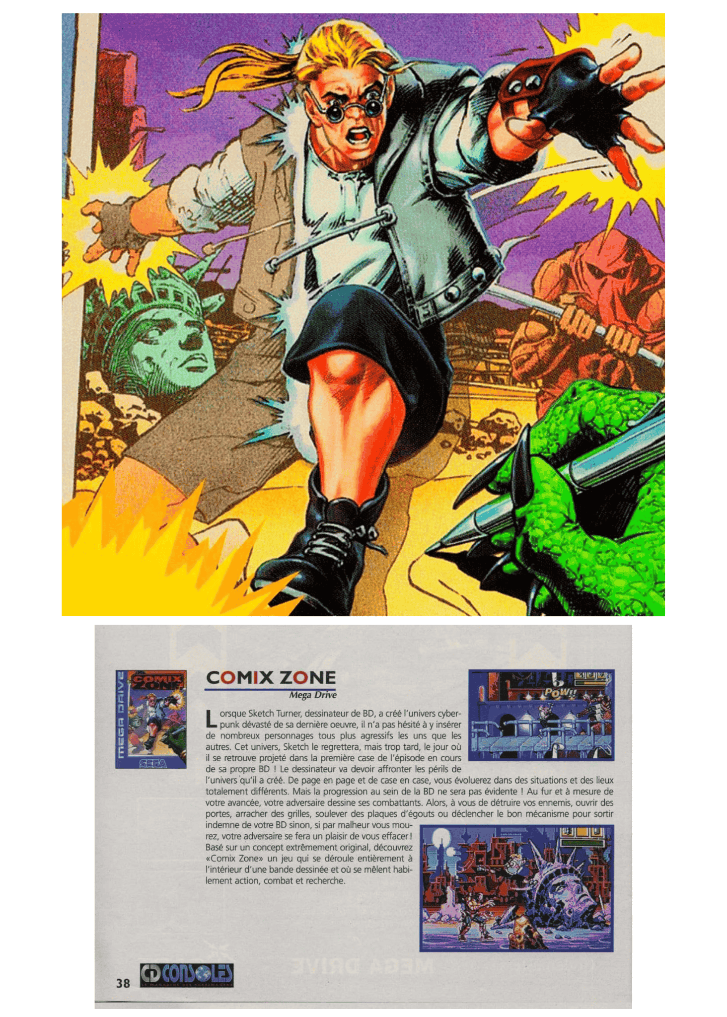 Comix-Zone-avant-web Les Beat them all dans la presse, la passion est plus que jamais présente !