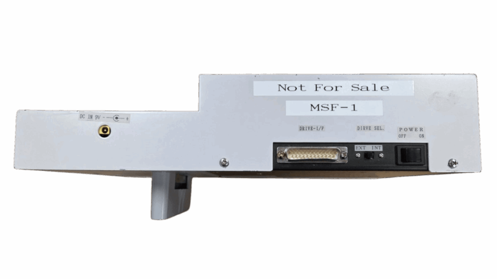 Sony-MSF-1-Side-1024x576 Nintendo PlayStation : Le prototype original Sony MSF-1 rejoint le National Videogame Museum