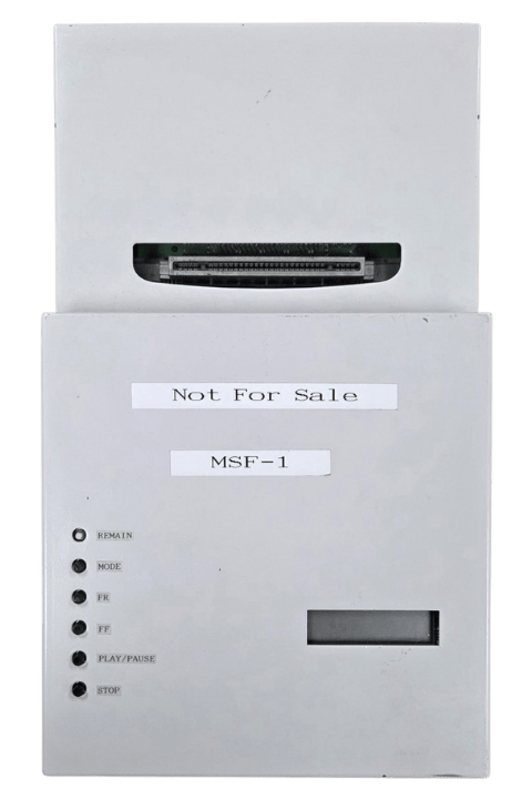 Sony-MSF-1-Up-edited Nintendo PlayStation : Le prototype original Sony MSF-1 rejoint le National Videogame Museum