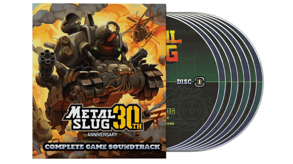 CD-Metal-Slug Metal Slug : Une offensive sonore pour les 30 ans de la saga