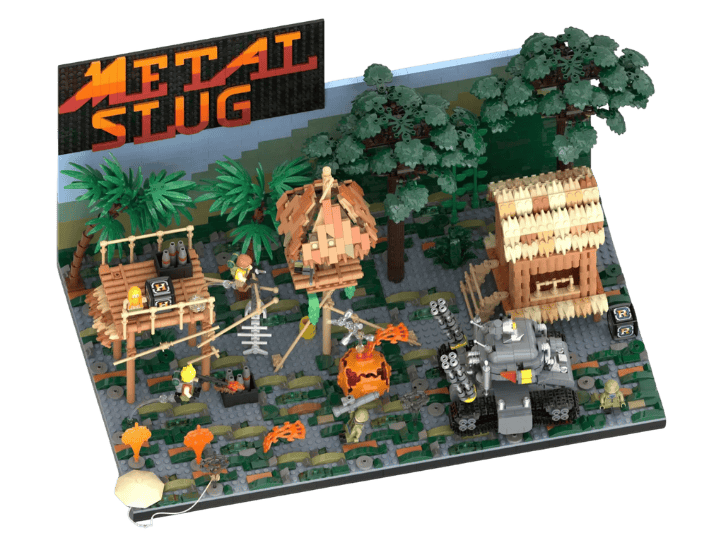 Metal-Slutg-Lego-2-edited Metal Slug sur LEGO Ideas : Le tank SV-001 s’apprête à envahir vos étagères !