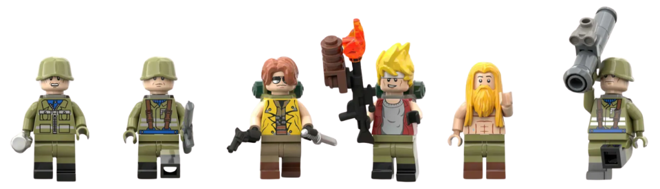 Metal-Slutg-Lego-perso Metal Slug sur LEGO Ideas : Le tank SV-001 s’apprête à envahir vos étagères !