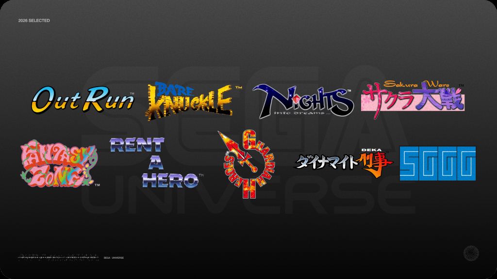  Sega Universe : L’initiative « No Old, Stay Gold » annoncée